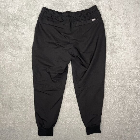 Figs Jogger Scrub Pants Women's L/S Black Nurse Doctor Work Utility ER Hospital‎ - Picture 10 of 16